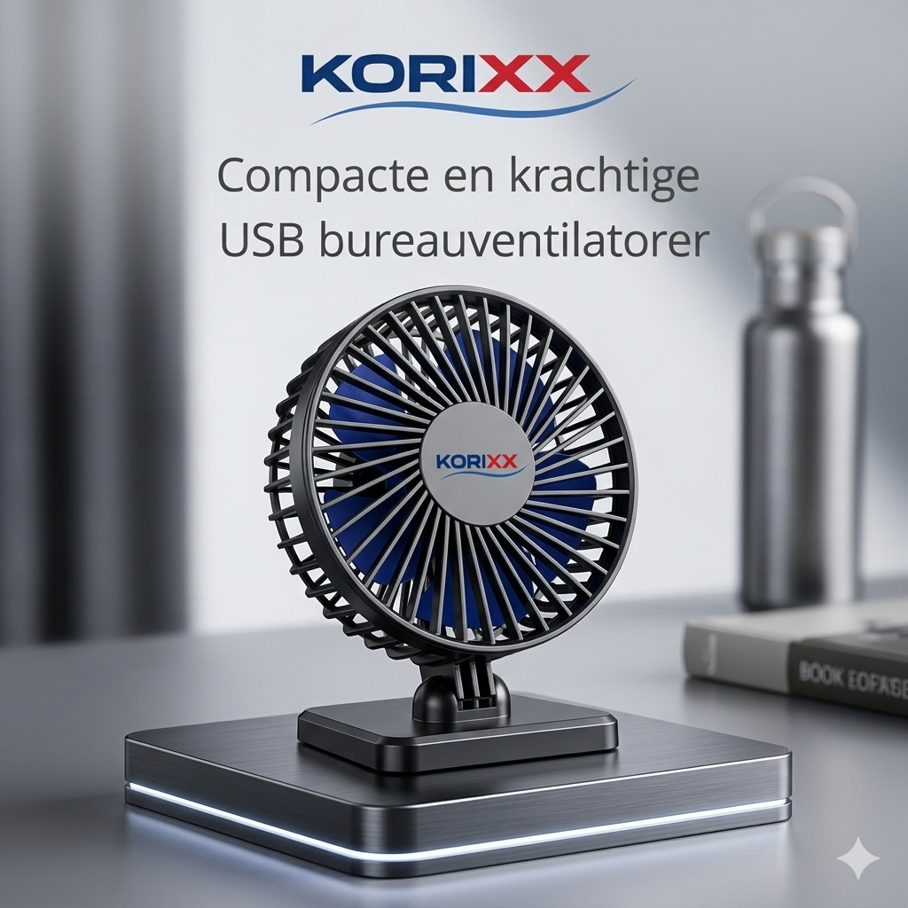 Mini USB Bureauventilator – Stil & Compact